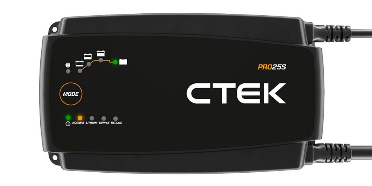 Ctek Pro 25S 25A batteriladdare