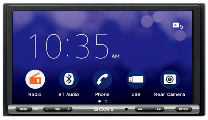 Sony XAV-3500, bilstereo med bluetooth, pekskärm och 3 par lågnivå med 5V i gruppen Bilstereo / Bilstereo dubbeldin hos CD Bilradio (120XAV3500)