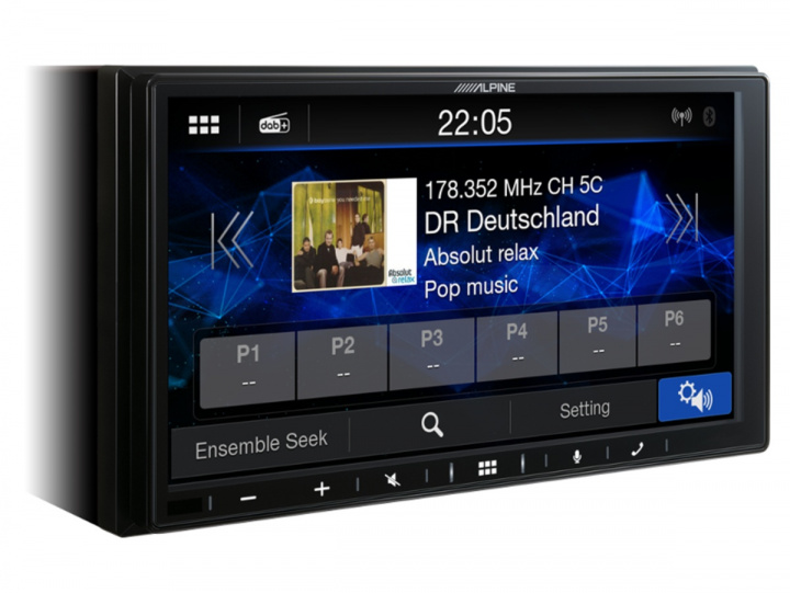 Alpine ILX-W690D, bilstereo med CarPlay, Android Auto och 3 par lågnivå i gruppen Bilstereo / Bilstereo dubbeldin hos CD Bilradio (140ILXW690D)