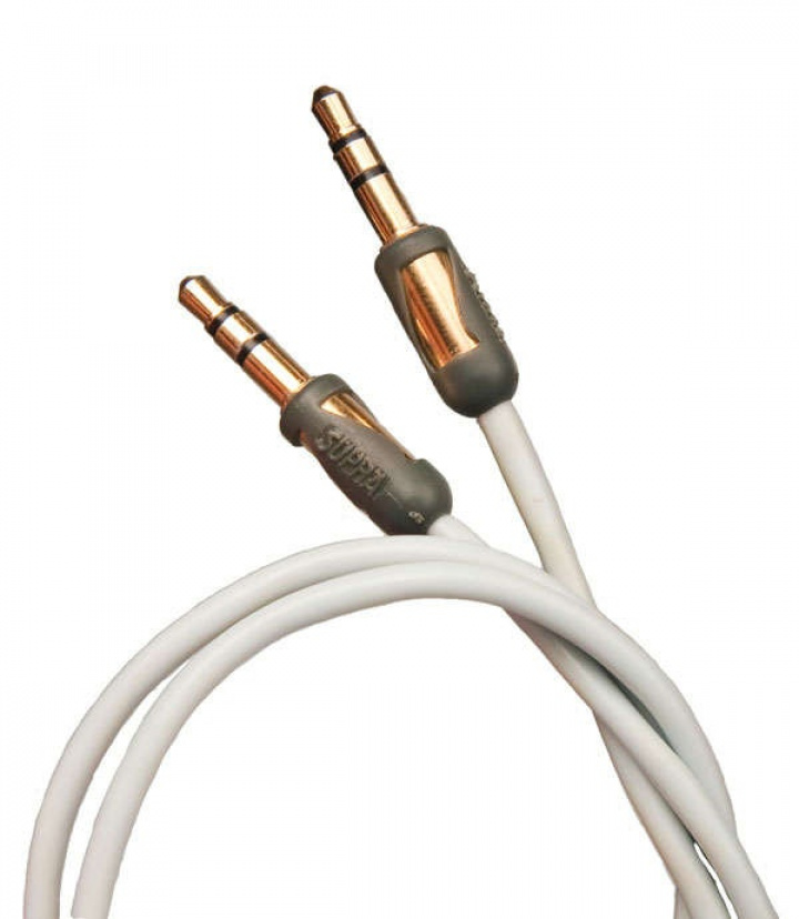 Supra MP-Cable 3.5mm 0,5m i gruppen Bilstereo / Tillbehör / Universala tillbehör hos CD Bilradio (215MP3505M)
