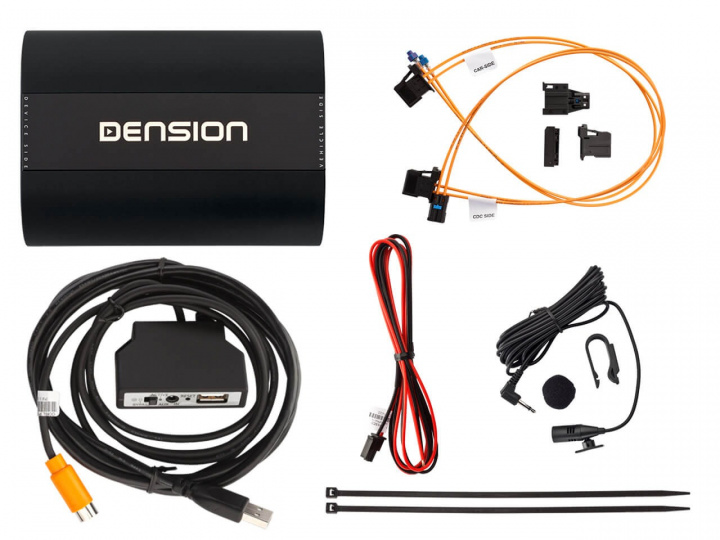 Dension Gateway 500S BT med fiberoptik i gruppen Smartphone i bil / Bluetooth hos CD Bilradio (400GW500BT)