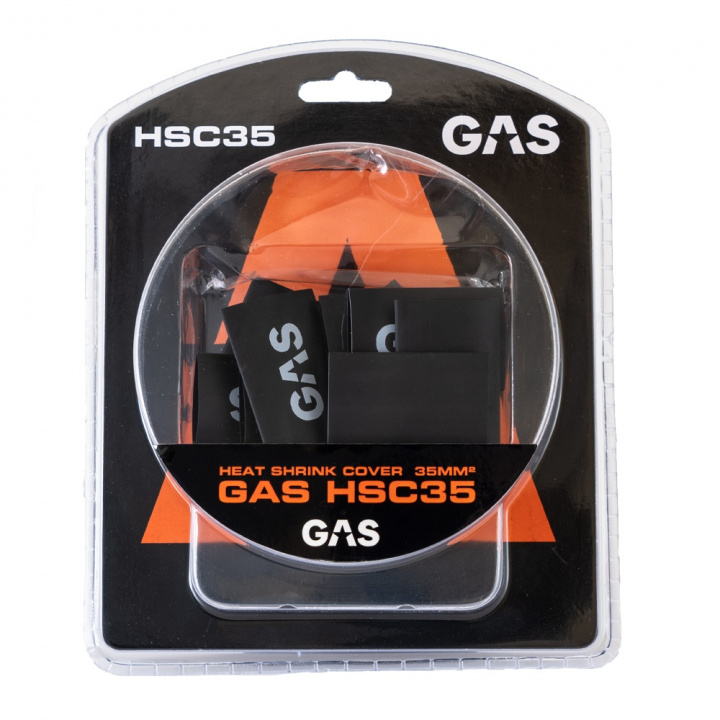 GAS 10-pack 35mm² krympslang, svart i gruppen Kampanjer / Utförsäljning GAS tillbehör hos CD Bilradio (910HSC35)