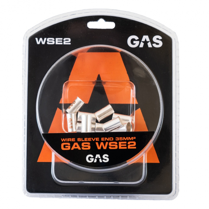 GAS 10-pack änd-/kabelhylsor, 35mm²-kabel i gruppen Kampanjer / Utförsäljning GAS tillbehör hos CD Bilradio (910WSE2)