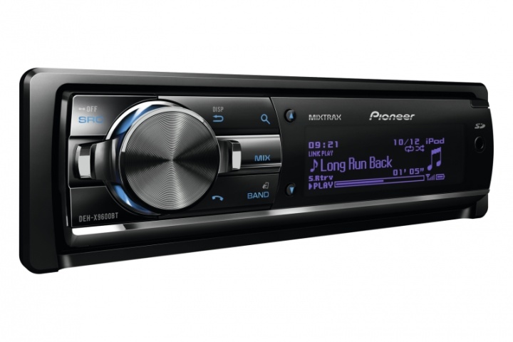 Pioneer DEH-X9600BT, bilstereo med CD, Bluetooth och 3 par lågnivå