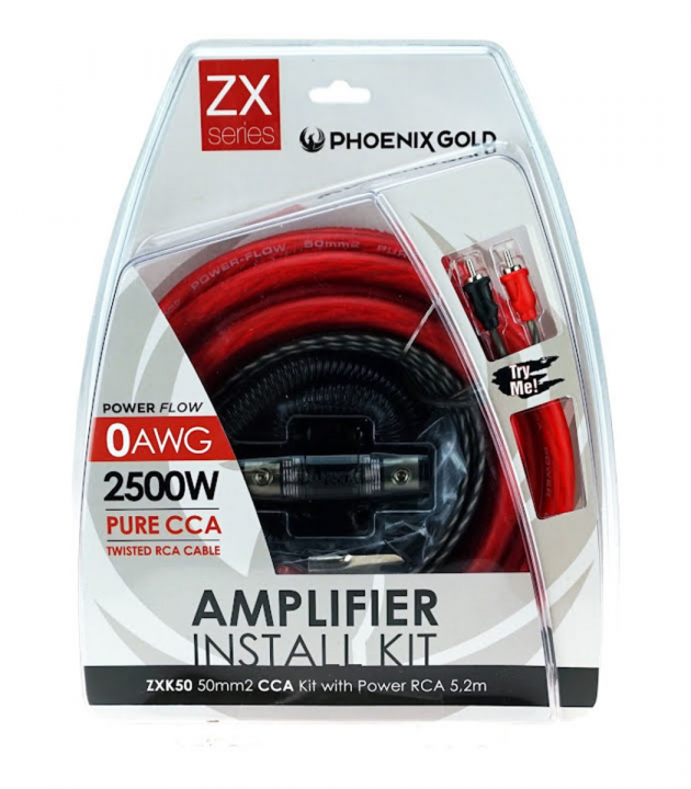 Phoenix Zx Phoenix Gold ZX 50mm2 CCA kabelkit | CDbilradio.se