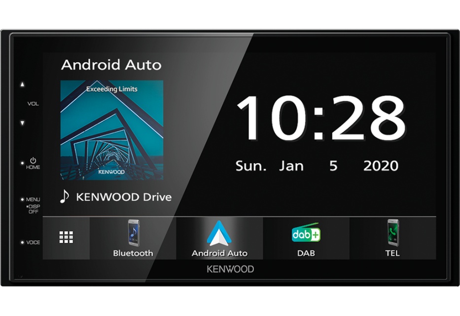 Kenwood DMX5020DABS bilstereo med CarPlay & Android Auto