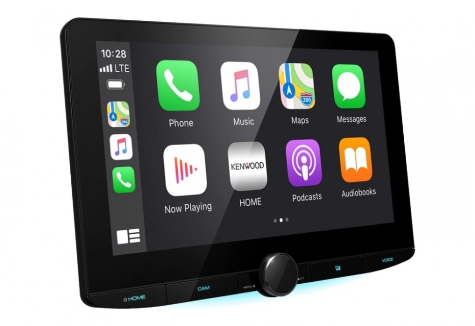 Kenwood DMX9720XDS, 10.1" skärm, Android Auto och CarPlay