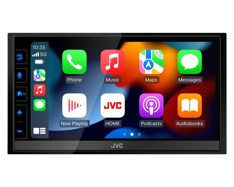 JVC KW-M785DBW, bilstereo med trådlös CarPlay & Android Auto