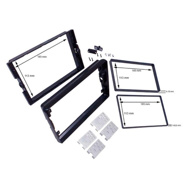 Pioneer 2-DIN till 9-tum adapter, för SPH-PF97BT