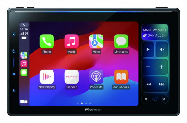 Pioneer SPH-EVO107DAB-UNI2, 10.1-tums bilstereo med trådlös CarPlay/Android Auto