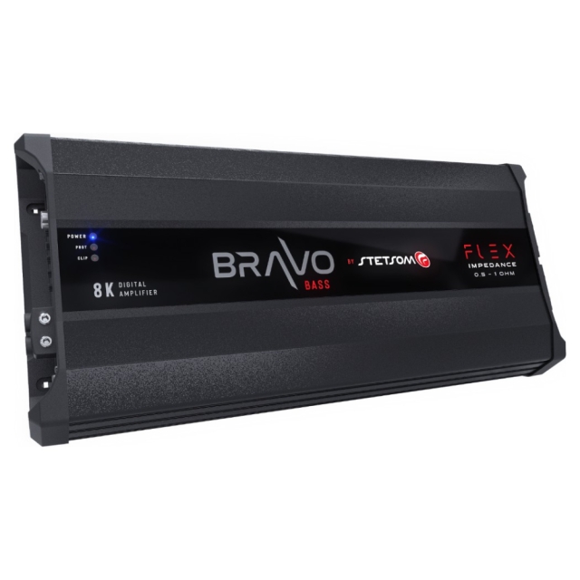Stetsom BRAVO BASS Flex 8K 0.5~1 Ohm, monoblock