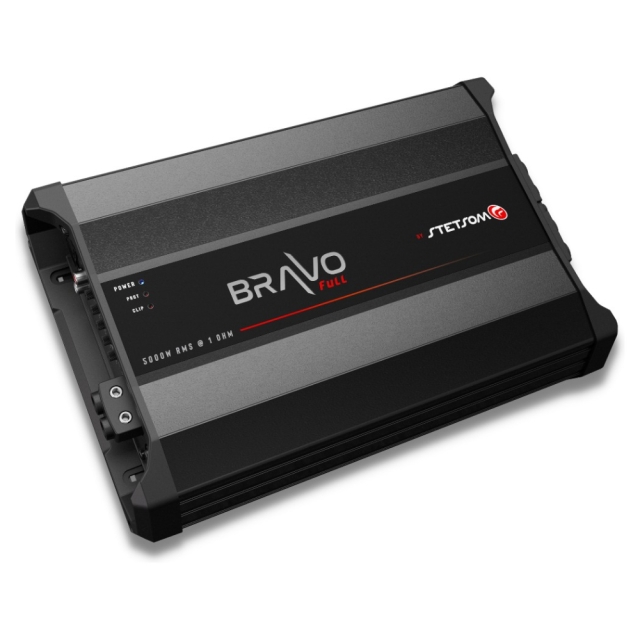 Stetsom BRAVO Full 5000 - 1 Ohm, fullregister monoblock