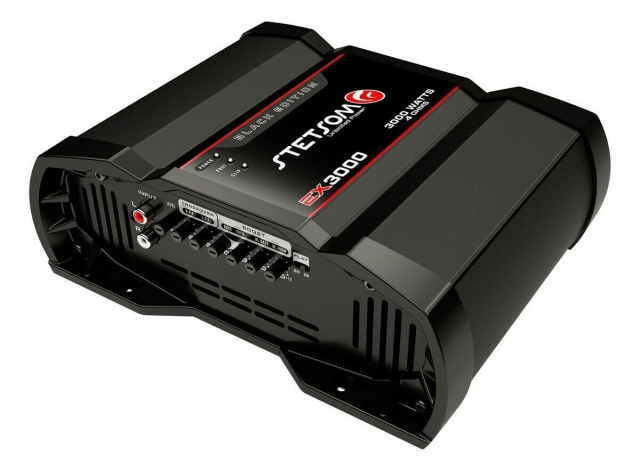 Stetsom EX3000EQ-4 Black Edition, 3000Watt RMS i 4 Ohm