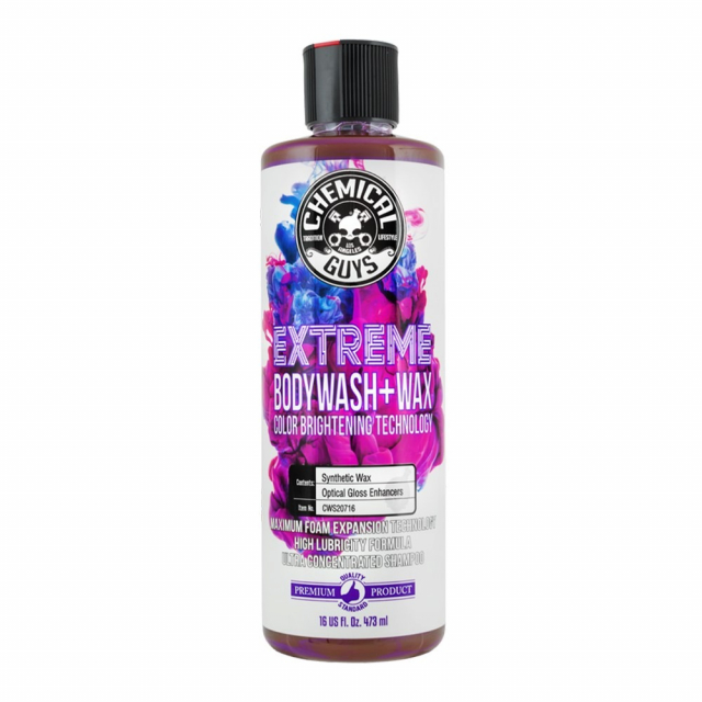 Chemical Guys Extreme Bodywash+Wax skyddande bilschampo, 473 ml