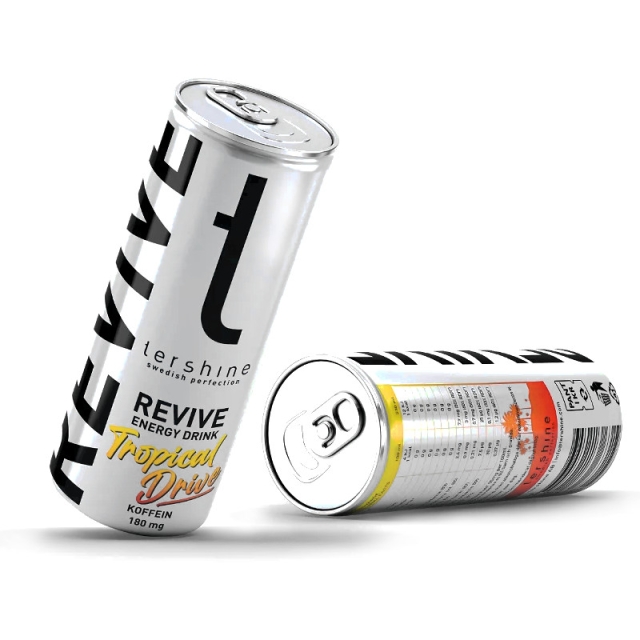 Tershine Revive - Tropical Drive, energidryck, 330 ml