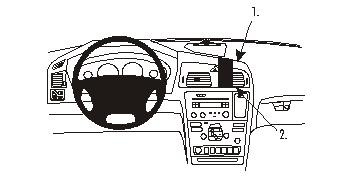 Brodit Förstärkt ProClip, Volvo V70 N/XC70 00-08 00-08