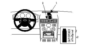 Brodit Förstärkt ProClip, Ford Mondeo 01-07 01-07