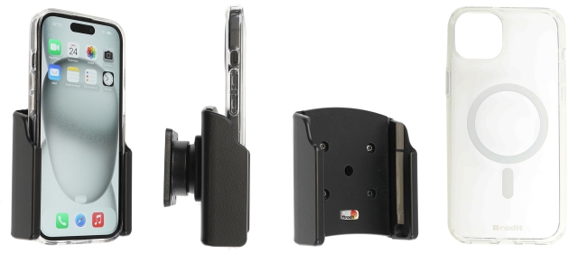 Brodit Mobilskal med Passiv hållare, Apple iPhone 15