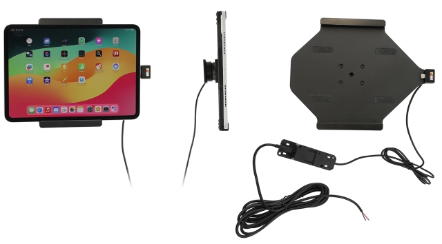 Brodit Aktiv hållare för fast installation, Apple iPad Pro 11 2024 (A2836, A2837, A3006)
