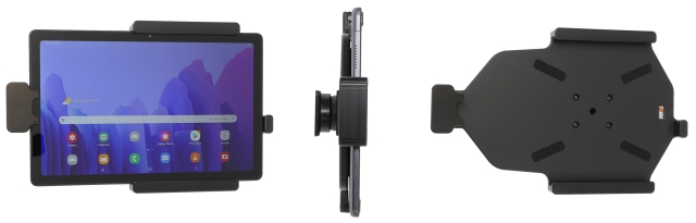 Brodit Hållare med fjäder-lås, Samsung Galaxy Tab A7 10.4 (2020) SM-T500/SM-T505