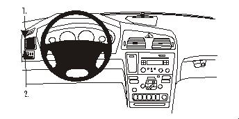 Volvo V70 00-08, Vänster 00-10