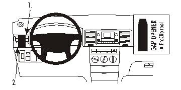 Toyota Corolla 02-07, Vänster 02-07