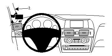 BMW X3 11-14, Vänster 11-14