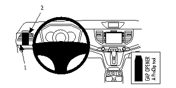 Honda CR-V 12-15, Vänster 12-16