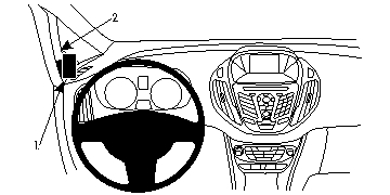 Ford B-Max 13-15, Vänster 13-18