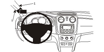 Brodit ProClip, Dacia Sandero 13-21 13-21