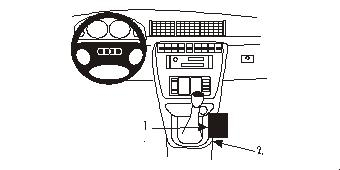 Audi A4 95-01, Konsol 95-01