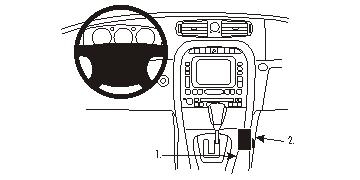 Brodit ProClip, Jaguar XJ 03-09 03-09