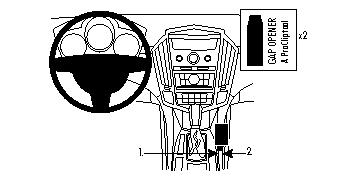 Brodit ProClip, Cadillac SRX 10-16