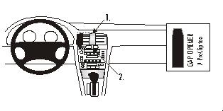 Lexus ES Serie 97-01, Centrerad 97-01