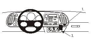 Saab 9-3 98-02/900 94-98, Vinklad 94-02