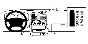 Toyota Avensis 98-02, Center 98-02