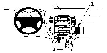 Lexus LX Serie 99-02, Vinklad 99-02