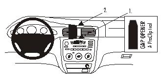 Ford Taurus 00-07, Centrerad 00-07