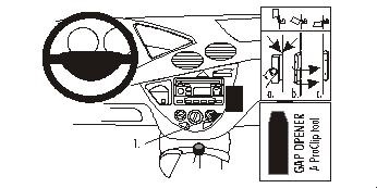 Ford Focus 99-04, Vinklad 99-04