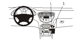 Brodit ProClip, Peugeot 607 01-09