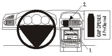 Brodit ProClip, Porsche Cayenne 03-10 03-10