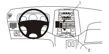 Brodit ProClip, Toyota Sienna 04-10