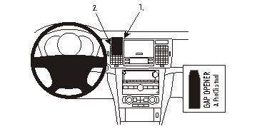 Chevrolet Epica 07-10, Centrerad 07-10