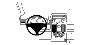 Chrysler Voyager 08-11, Centrerad 08-11