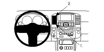 Nissan Pathfinder 10-12, Centrerad 10-12