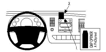 Chevrolet Express/Chevrolet Van 08-15, Centrerad 08-16