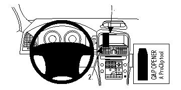 Volvo XC60 09-13, Centrerad, Hög 09-13