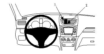 Suzuki Swift 11-15, Centrerad 11-17