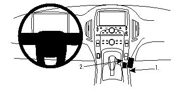 Brodit ProClip, Opel Ampera 11-15