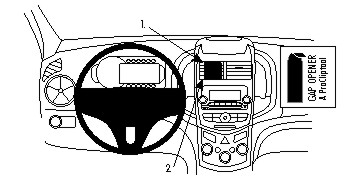 Chevrolet Aveo 12-14, Centrerad 12-14